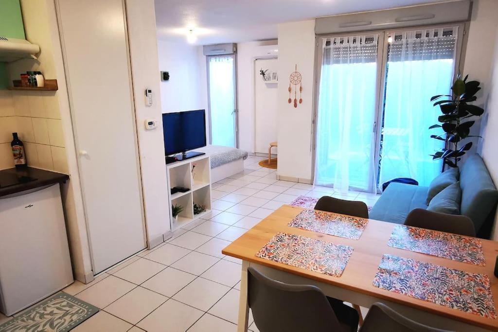 Grand Studio Lumineux Et Sa Terrasse Au Calme Toulouse Dış mekan fotoğraf