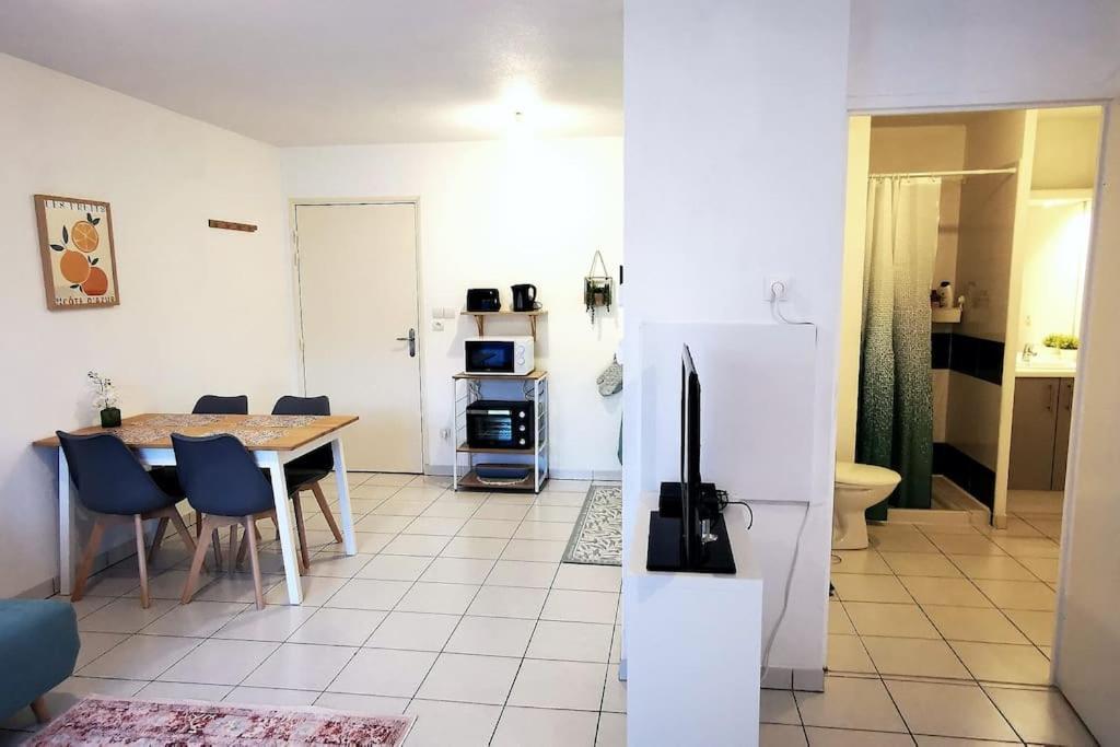 Grand Studio Lumineux Et Sa Terrasse Au Calme Toulouse Dış mekan fotoğraf